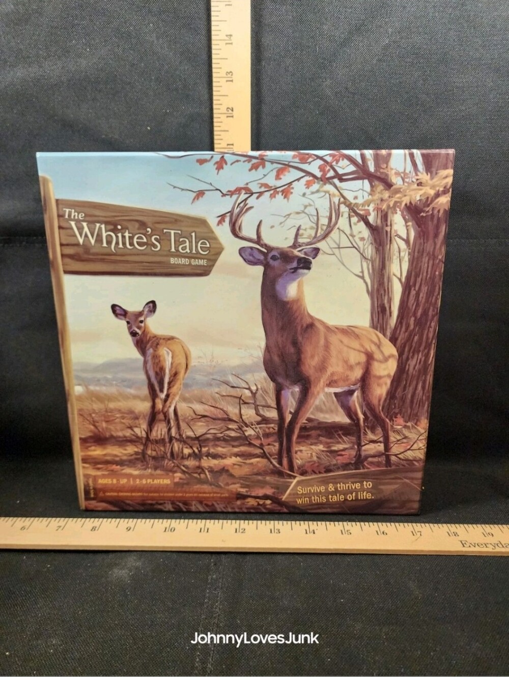 The White's Tale Board Game Complete Used Deer Hunting Farm Game